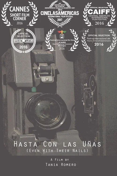 Постер: Hasta Con las Uñas: Mujeres Cineastas de Nicaragua