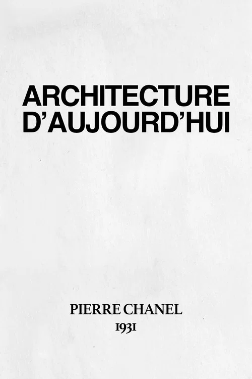 Постер: L'architecture d'aujourd'hui