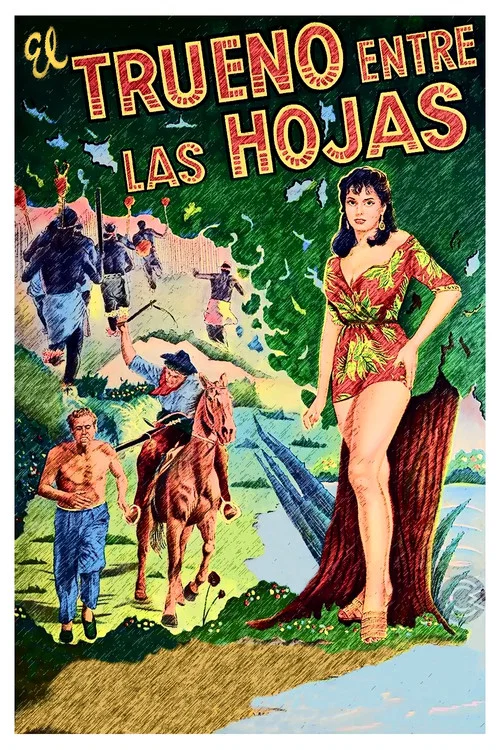 Постер: El trueno entre las hojas
