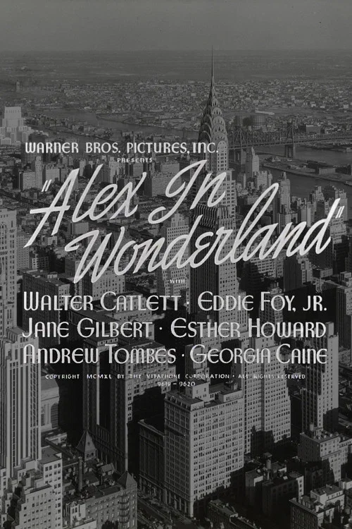 Постер: Alex in Wonderland