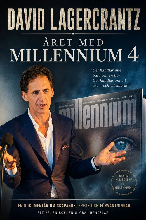 Постер: David Lagercrantz - året med Millennium 4