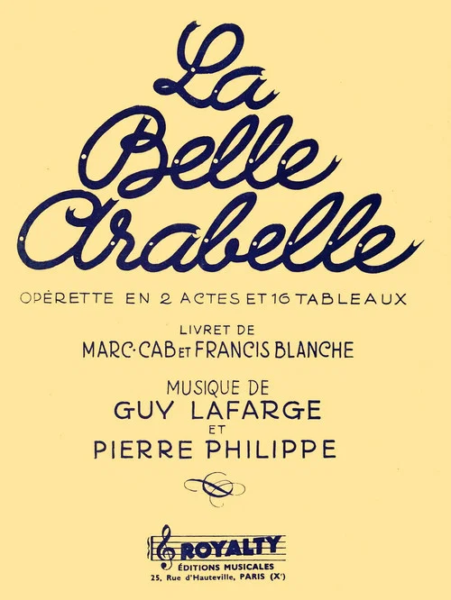Постер: La Belle Arabelle