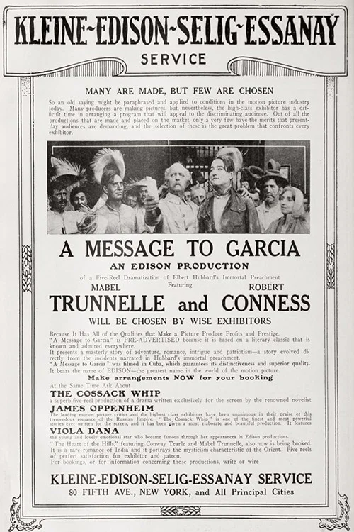 Постер: A Message to Garcia