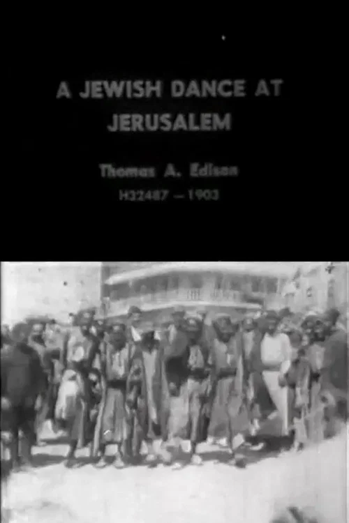Постер: A Jewish Dance at Jerusalem