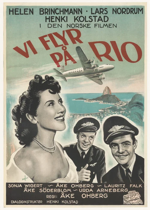 Постер: Vi flyger på Rio