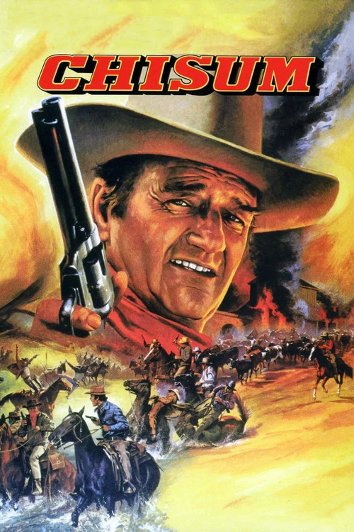Постер: John Wayne and Chisum