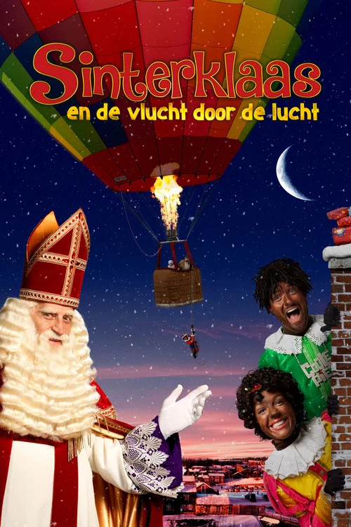 Постер: Sinterklaas & de vlucht door de lucht