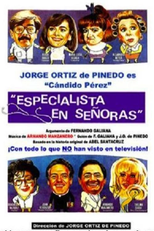 Постер: Cándido Pérez, especialista en señoras