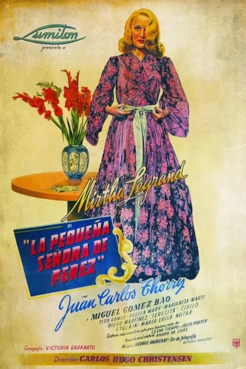 Постер: La pequeña señora de Pérez