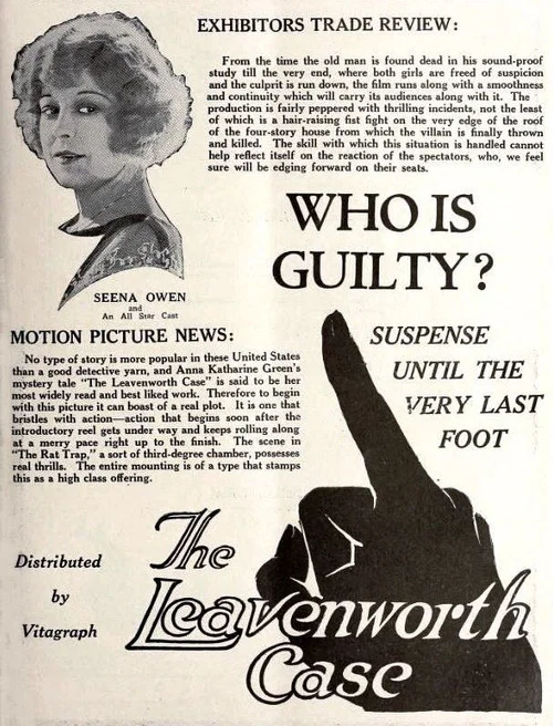 Постер: The Leavenworth Case