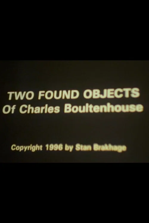 Постер: Two Found Objects of Charles Boultenhouse