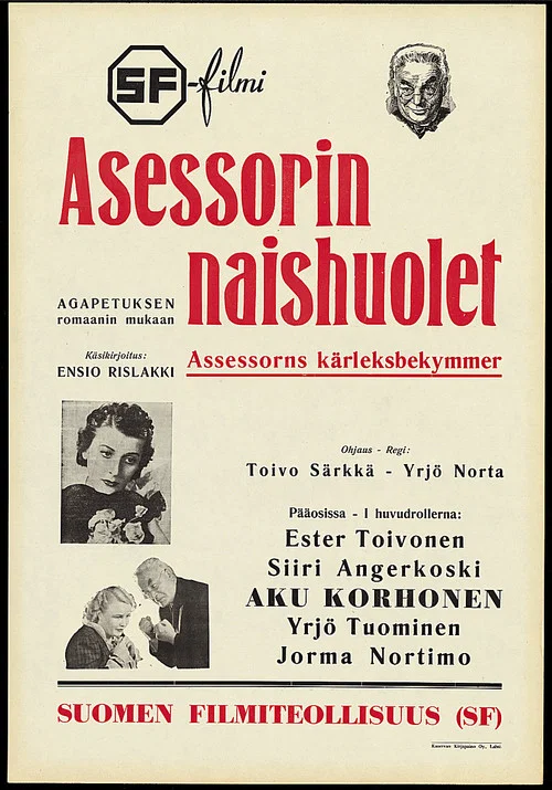 Постер: Asessorin naishuolet