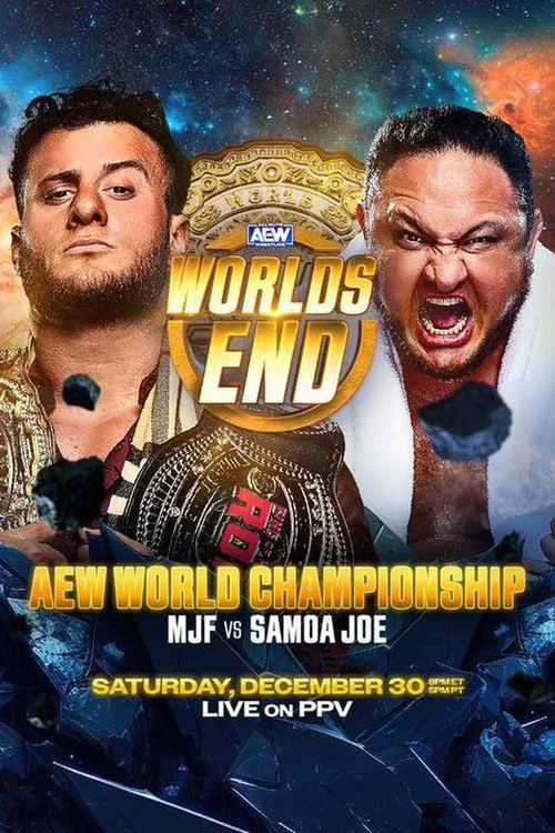 Постер: AEW Worlds End