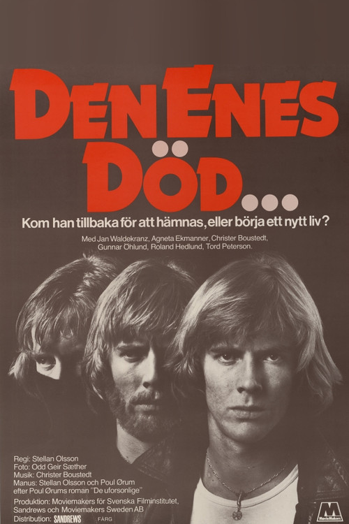 Постер: Den enes död...