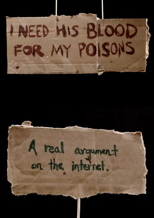 Постер: I Need His Blood for My Poisons