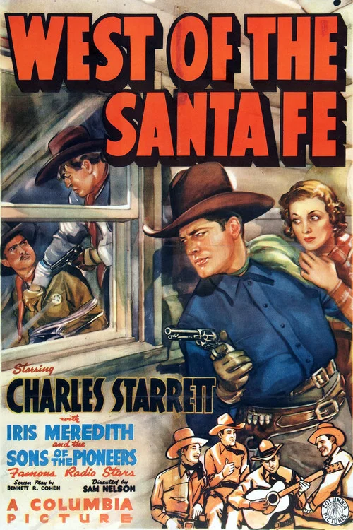 Постер: West of the Santa Fe