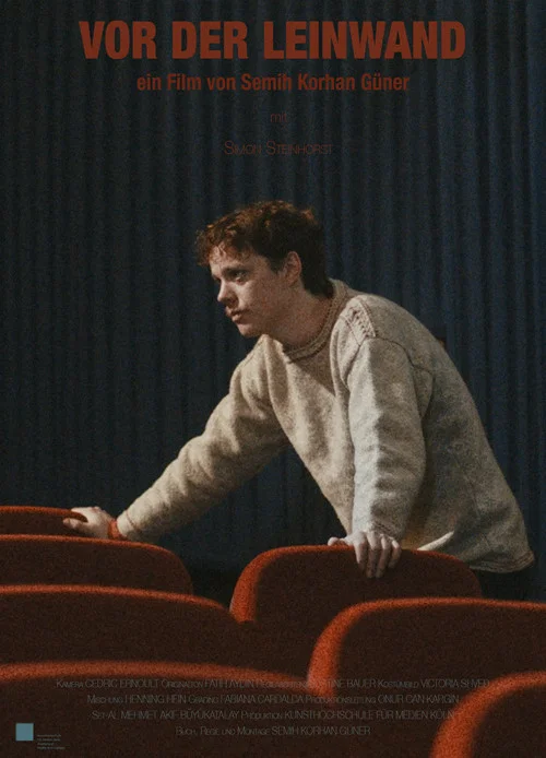 Постер: Vor der Leinwand