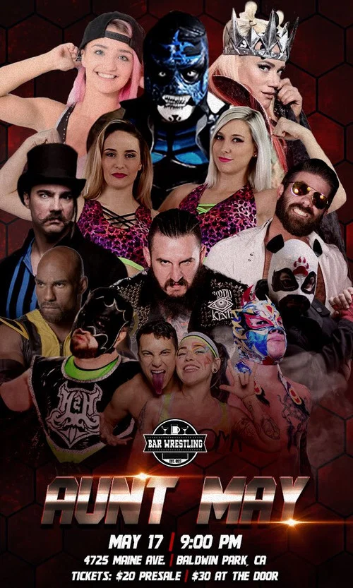 Постер: Bar Wrestling 12 Aunt May