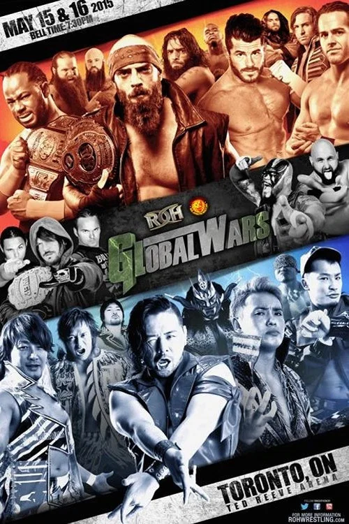 Постер: ROH/NJPW: Global Wars 2015 - Night 2
