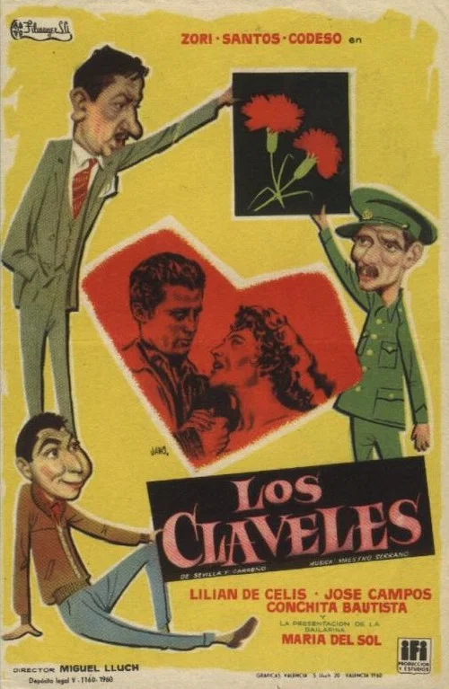 Постер: Los claveles