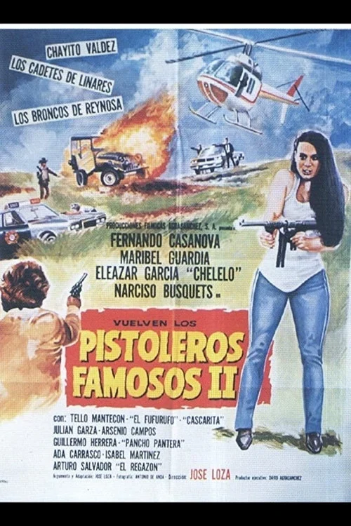 Постер: Pistoleros famosos II