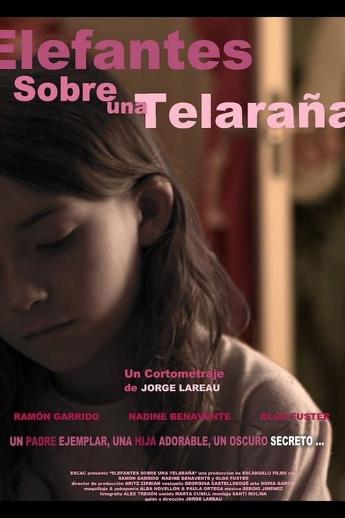 Постер: Elefantes sobre una telaraña
