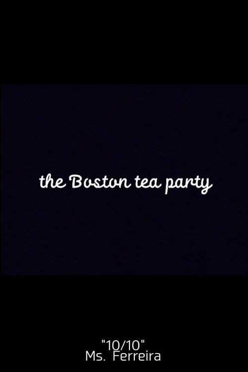Постер: The Boston Tea Party