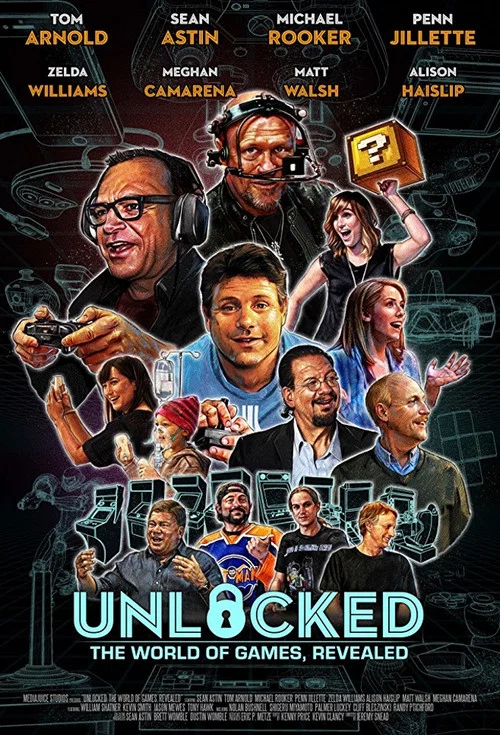 Постер: Unlocked: The World of Games, Revealed