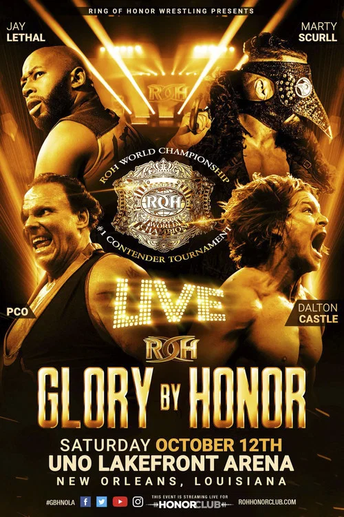Постер: ROH Glory by Honor NOLA