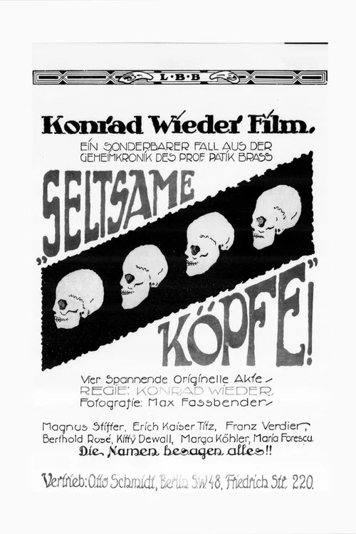 Постер: Seltsame Köpfe