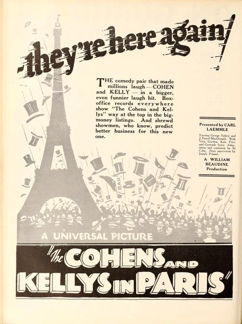 Постер: The Cohens and the Kellys in Paris