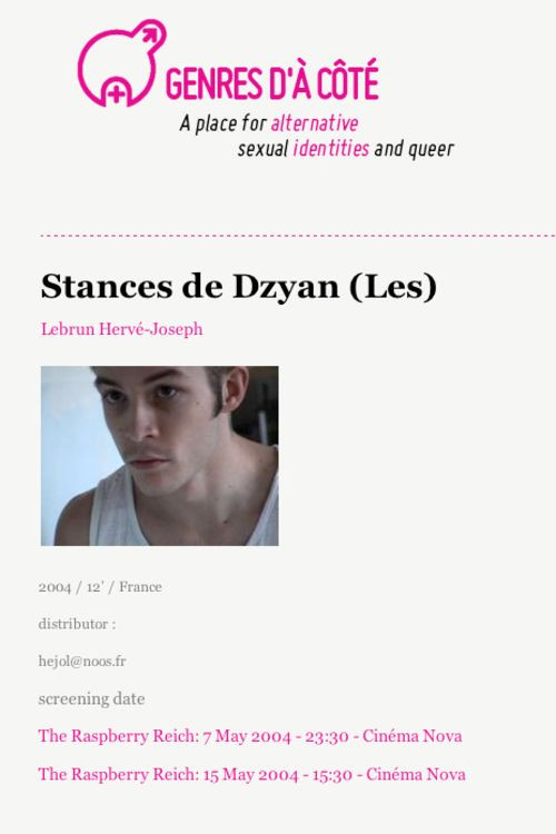Постер: Les Stances de Dzyan
