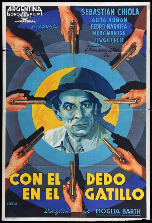 Постер: Con el dedo en el gatillo
