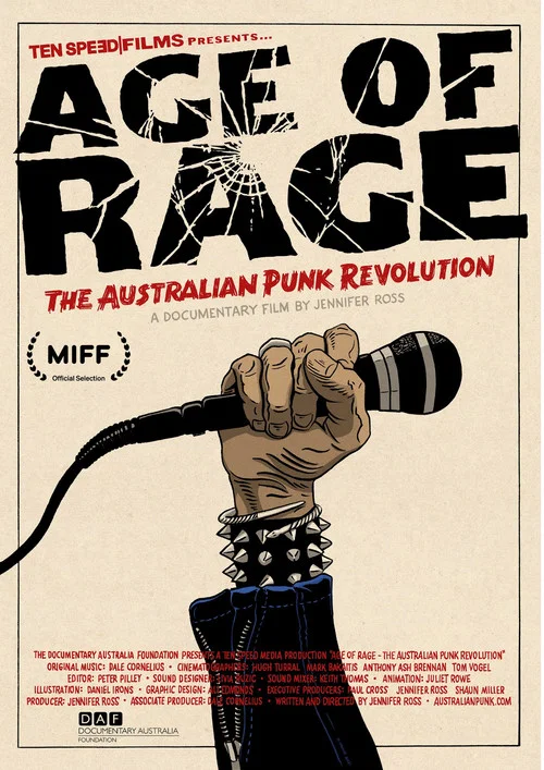 Постер: AGE OF RAGE - The Australian Punk Revolution