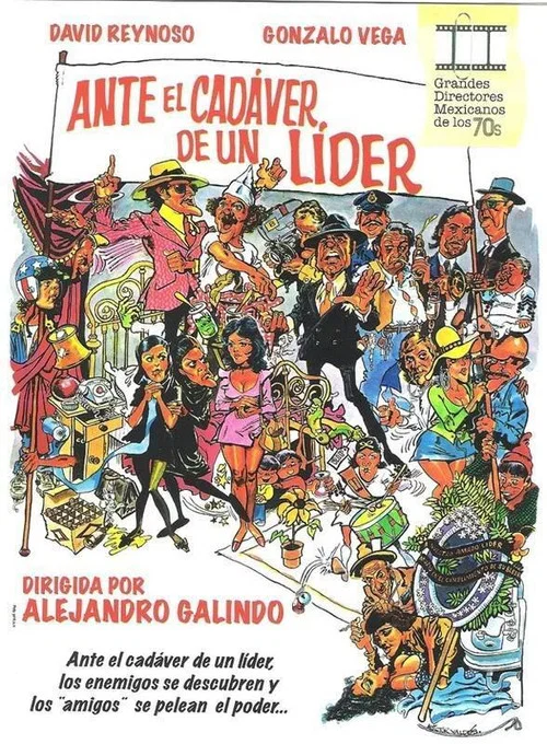 Постер: Ante el cadáver de un líder