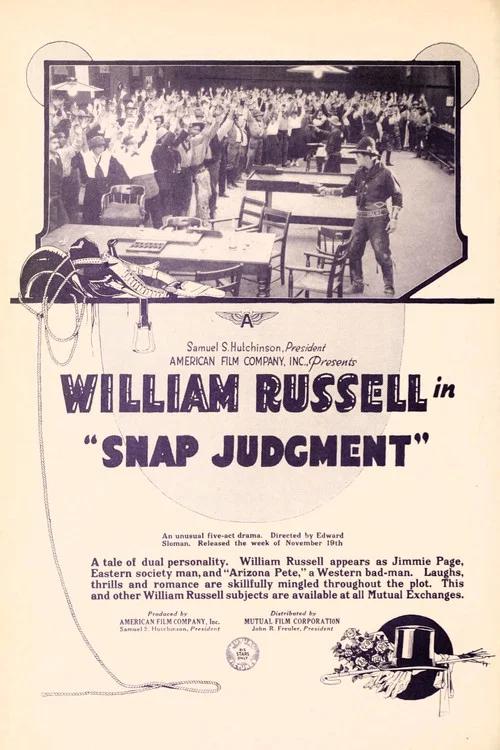Постер: Snap Judgment