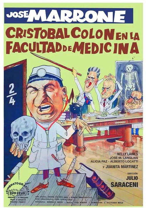Постер: Cristóbal Colón en la facultad de medicina