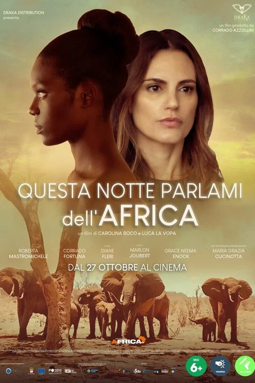 Постер: Questa notte parlami dell'Africa
