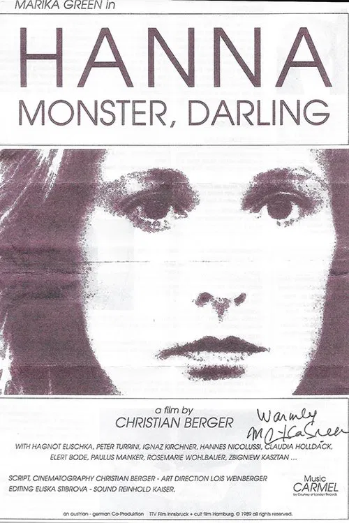 Постер: Hanna Monster, Liebling