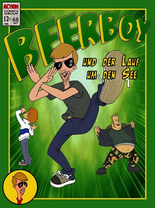 Постер: Beerboy und der Lauf um den See