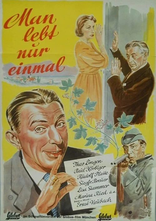 Постер: Man lebt nur einmal