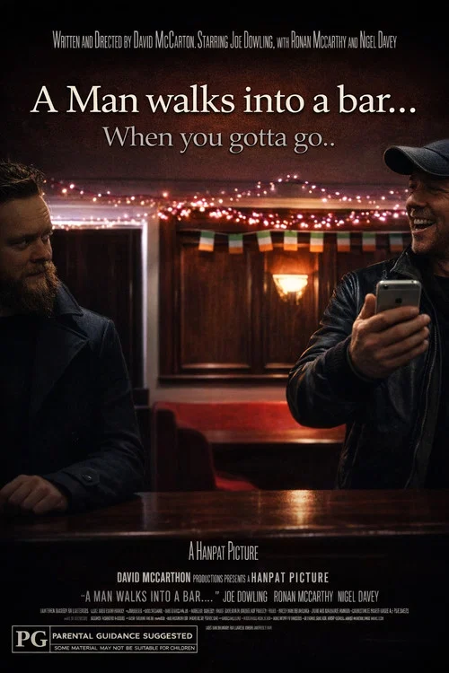 Постер: A Man Walks Into a Bar...