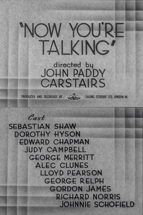 Постер: Now You're Talking