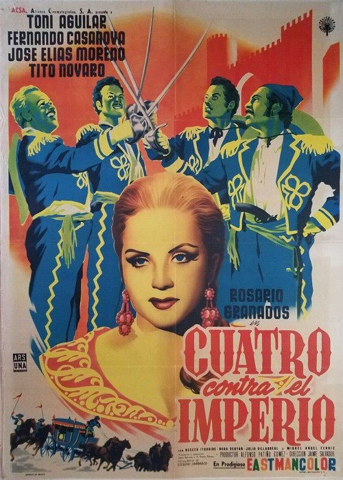 Постер: Cuatro contra el imperio