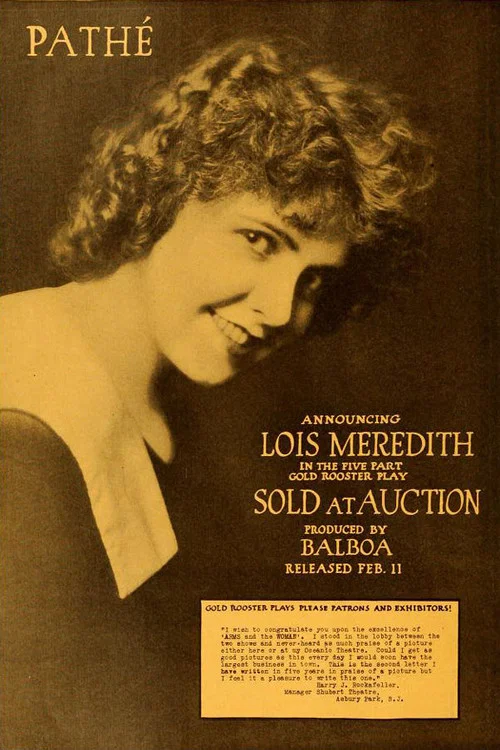 Постер: Sold at Auction