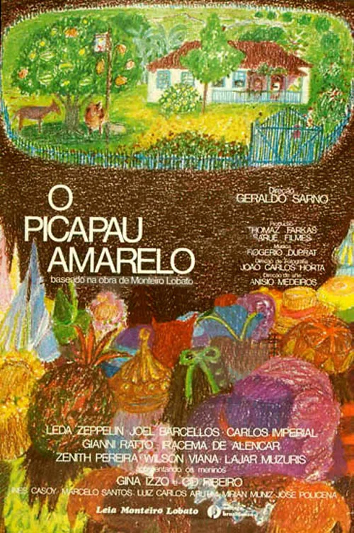 Постер: O Pica-pau Amarelo