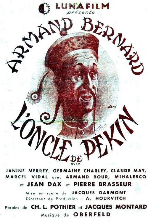 Постер: L'oncle de Pékin