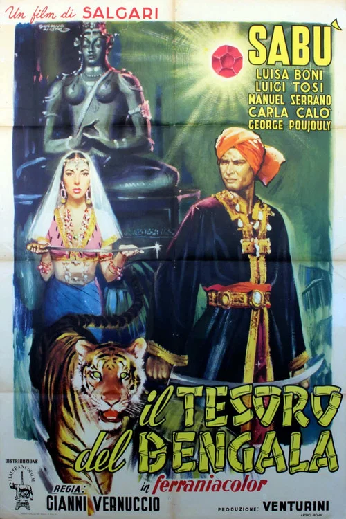 Постер: Il tesoro del Bengala