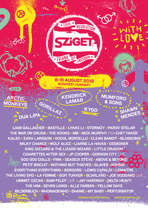 Постер: Sziget Festival