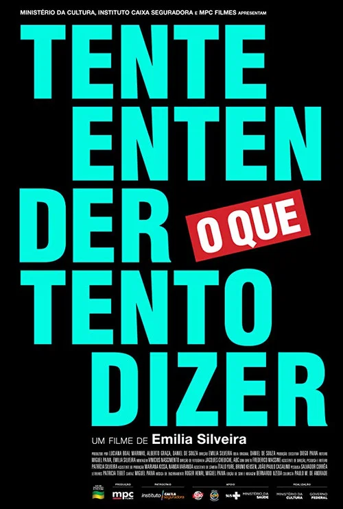 Постер: Tente entender o que tento dizer